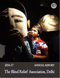 Front Cover of Annual Report 2016-17