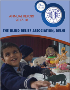 Front Cover of Annual Report 2017-18