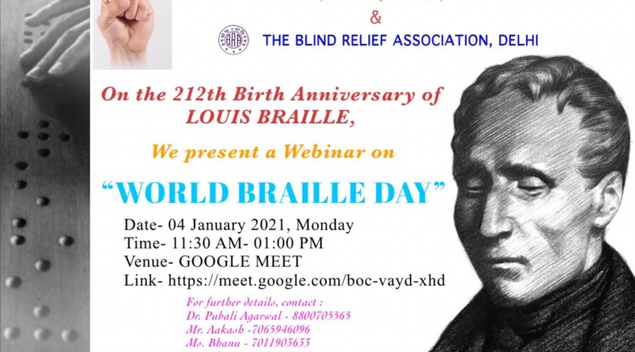 Webinar on World Braille Day